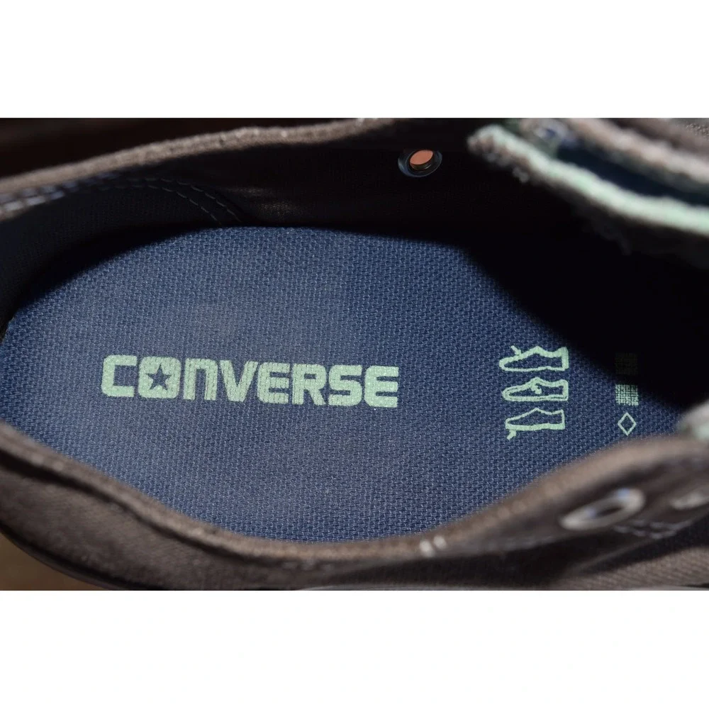 Converse Chuck Taylor All Star Unisex 9W/7M Grey Mint Low Top Double Tongue - Picture 9 of 10